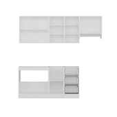 Minar 220 Cm Mutfak Dolabı Beyaz Dore 220-D8 thumbnail 2