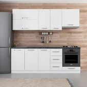 Minar 230 Cm Mutfak Dolabı Beyaz 230-B5 thumbnail 1