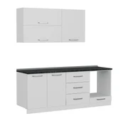 Minar 210 Cm Mutfak Dolabı Beyaz 210-B3 thumbnail 6