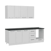 Minar 230 Cm Mutfak Dolabı Beyaz 230-B6 thumbnail 6