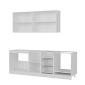 Minar 230 Cm Mutfak Dolabı Beyaz Antrasit 230-A6 thumbnail 4