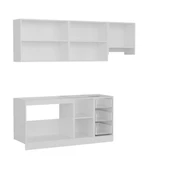 Minar 230 Cm Mutfak Dolabı Beyaz Dore 230-D4 thumbnail 7