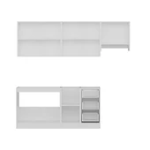 Minar 230 Cm Mutfak Dolabı Beyaz Dore 230-D4 thumbnail 2