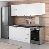 Minar 225 Cm Mutfak Dolabı Beyaz 225-B4 thumbnail 3