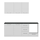 Minar 215 Cm Mutfak Dolabı Beyaz 215-B3 thumbnail 5