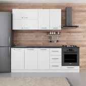 Minar 230 Cm Mutfak Dolabı Beyaz 230-B3 thumbnail 1