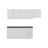 Minar 250 Cm Mutfak Dolabı Beyaz 250-B4 thumbnail 5