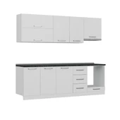 Minar 245 Cm Mutfak Dolabı Beyaz 245-B6 thumbnail 6