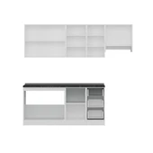 Minar 235 Cm Mutfak Dolabı Beyaz 235-B7 thumbnail 2