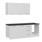 Minar 215 Cm Mutfak Dolabı Beyaz 215-B3 thumbnail 6