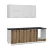 Minar 225 Cm Mutfak Dolabı Beyaz Dore 225-D3 thumbnail 6