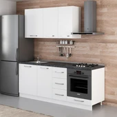 Minar 205 Cm Mutfak Dolabı Beyaz 205-B3 thumbnail 3