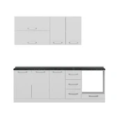 Minar 230 Cm Mutfak Dolabı Beyaz 230-B3 thumbnail 5