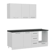 Minar 205 Cm Mutfak Dolabı Beyaz 205-B3 thumbnail 6