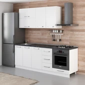 Minar 225 Cm Mutfak Dolabı Beyaz 225-B3 thumbnail 3