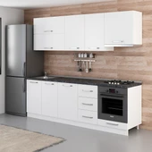 Minar 245 Cm Mutfak Dolabı Beyaz 245-B6 thumbnail 3