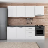 Minar 240 Cm Mutfak Dolabı Beyaz 240-B9 - 1