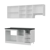 Minar 225 Cm Mutfak Dolabı Beyaz 225-B7 thumbnail 4