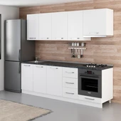 Minar 245 Cm Mutfak Dolabı Beyaz 245-B9 thumbnail 3