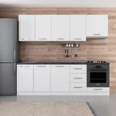 Minar 245 Cm Mutfak Dolabı Beyaz 245-B9 thumbnail 1