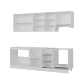 Minar 245 Cm Mutfak Dolabı Beyaz 245-B9 thumbnail 4