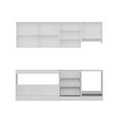 Minar 240 Cm Mutfak Dolabı Beyaz Dore 240-D9 thumbnail 2