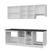 Minar 225 Cm Mutfak Dolabı Beyaz Dore 225-D7 thumbnail 4