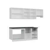 Minar 250 Cm Mutfak Dolabı Beyaz Antrasit 250-A4 thumbnail 7