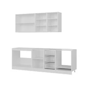 Minar 245 Cm Mutfak Dolabı Beyaz Antrasit 245-A4 thumbnail 4