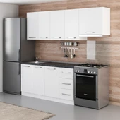 Minar 225 Cm Mutfak Dolabı Beyaz 225-B7 thumbnail 3