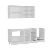 Minar 220 Cm Mutfak Dolabı Beyaz Dore 220-D7 thumbnail 7