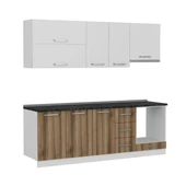 Minar 230 Cm Mutfak Dolabı Beyaz Dore 230-D5 thumbnail 6