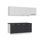 Minar 250 Cm Mutfak Dolabı Beyaz Antrasit 250-A4 thumbnail 6