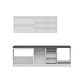 Minar 250 Cm Mutfak Dolabı Beyaz Dore 250-D3 thumbnail 2