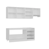 Minar 240 Cm Mutfak Dolabı Beyaz Dore 240-D8 thumbnail 7