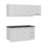 Minar 225 Cm Mutfak Dolabı Beyaz 225-B7 thumbnail 6