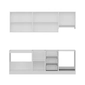 Minar 230 Cm Mutfak Dolabı Beyaz 230-B8 thumbnail 2