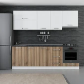 Minar 245 Cm Mutfak Dolabı Beyaz Dore 245-D6 thumbnail 1