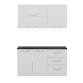 Minar 150 Cm Mutfak Dolabı Beyaz 150-B1 thumbnail 6