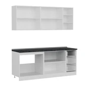 Minar 200 Cm Mutfak Dolabı Beyaz 200-B1 thumbnail 7