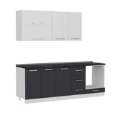 Minar 225 Cm Mutfak Dolabı Beyaz Antrasit 225-A3 thumbnail 6