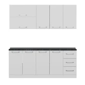 Minar 200 Cm Mutfak Dolabı Beyaz 200-B1 thumbnail 6