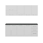 Minar 225 Cm Mutfak Dolabı Beyaz 225-B1 thumbnail 5