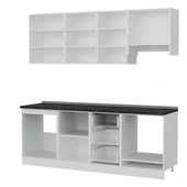 Minar 215 Cm Mutfak Dolabı Beyaz 215-B5 thumbnail 4