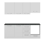 Minar 215 Cm Mutfak Dolabı Beyaz 215-B5 thumbnail 5