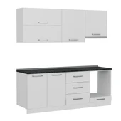 Minar 210 Cm Mutfak Dolabı Beyaz 210-B5 thumbnail 6