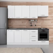 Minar 230 Cm Mutfak Dolabı Beyaz 230-B8 thumbnail 1