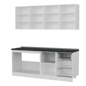 Minar 200 Cm Mutfak Dolabı Beyaz Dore 200-D2 thumbnail 4