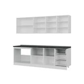 Minar 250 Cm Mutfak Dolabı Beyaz Dore 250-D1 thumbnail 4