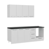 Minar 220 Cm Mutfak Dolabı Beyaz 220-B4 thumbnail 6